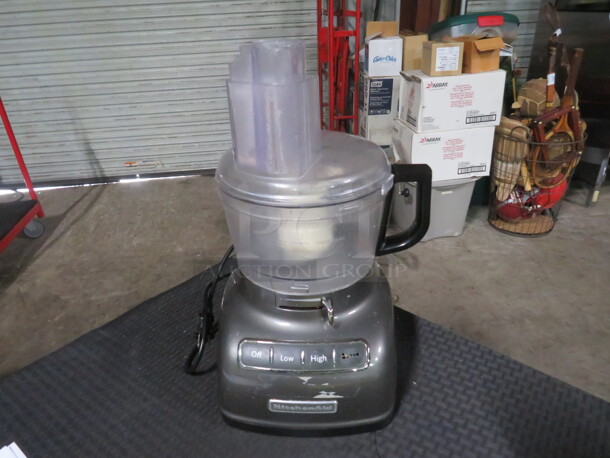 One Kitchenaid Food Processor. 120 Volt.