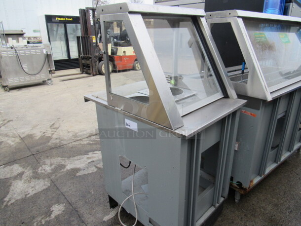 One Duke Hot Well With Sneeze Guard, Cutting Board, And Under Storage. Model# SW600-25FLM. 24X34X57.5 - Image 3 of 3