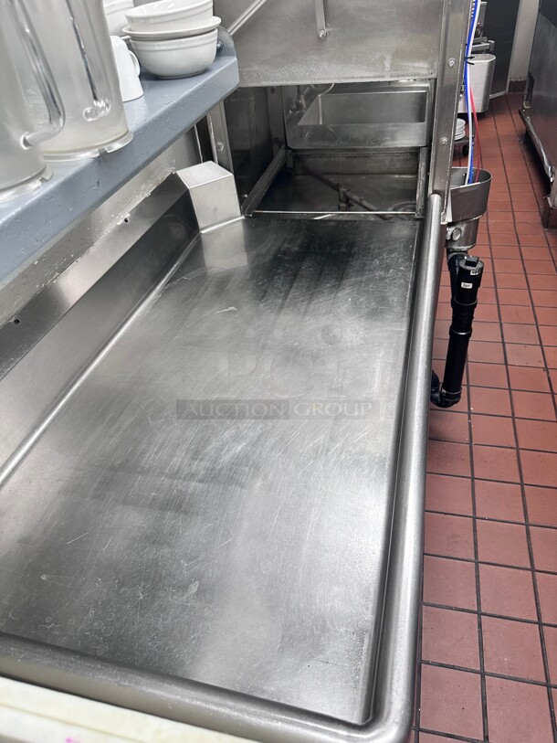 Clean! Advance Tabco Clean Straight Design Dishtable - R-L  Operation, Stainless Legs,  - Image 6 of 6