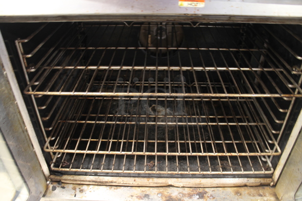 2 Southbend SL Series Stainless Steel Commercial Natural Gas Powered Full Size Convection Ovens w/ View Through Doors, Metal Oven Racks and Thermostatic Controls on Commercial Casters. 2 Times Your Bid! - Image 5 of 10