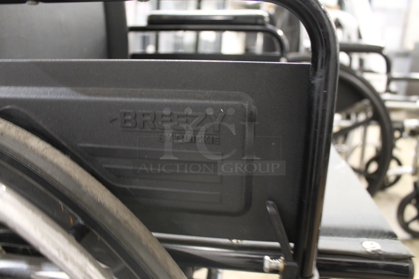 Quicke Breezy BZ-0347334 Black Wheelchair. - Image 6 of 9