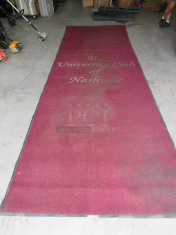 One 174X60 Rug. University Club Of Nashville. - Image 1 of 2