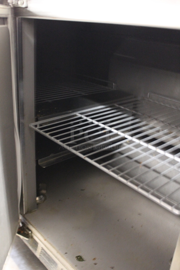 2019 Delfield 4472N-30M Stainless Steel Commercial Sandwich Salad Prep Table Bain Marie Mega Top. 115 Volts, 1 Phase. Tested and Working! - Image 8 of 10