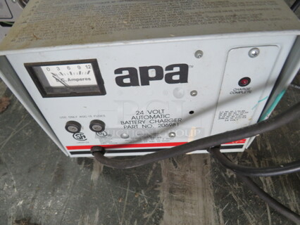 One APA 24 Volt Charger. #206981