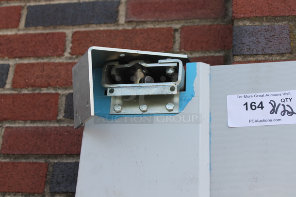 Metal Commercial Swinging Kitchen Door. - Image 2 of 2