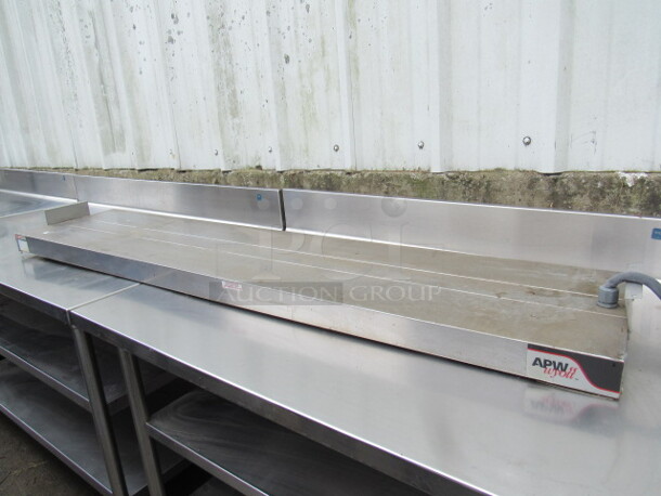 One APW WYOTT Food Warmer. 72X15