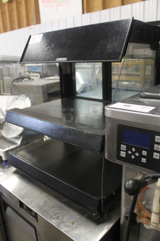 Hatco GRCMW-26D Metal Commercial Countertop 2 Tier Warming Merchandiser Display Case. 120 Volts, 1 Phase. Tested and Working! - Image 3 of 6