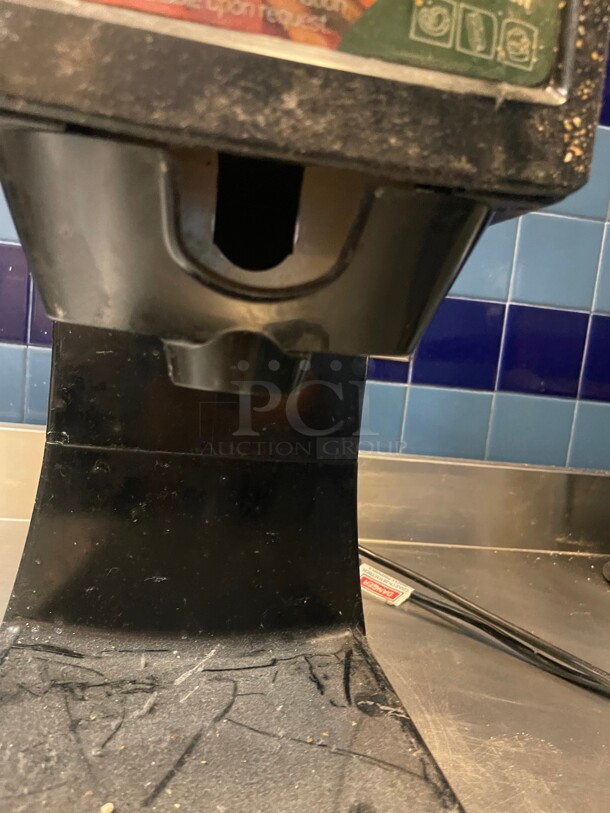 GEHLS HT2 Commercial Dispenser Nacho Cheese Sauce Machine Warmer Hot Top 2 Black 115 Volt Missing Dispenser  - Image 9 of 9