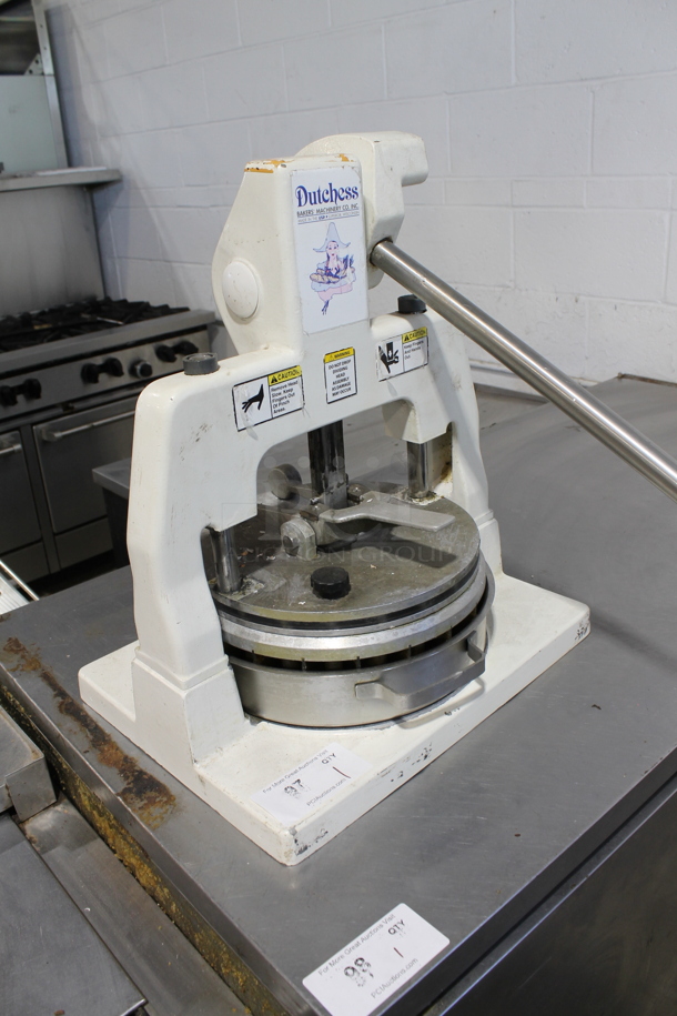 Dutchess BMIH Metal Commercial Countertop Manual Dough Divider. - Image 2 of 5