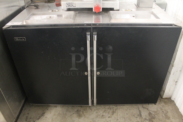 Perlick Stainless Steel Commercial Direct Draw Kegerator. Tested and Working! - Image 1 of 7