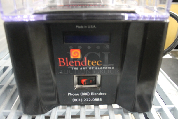 Blendtec ICB5 Metal Commercial Countertop Blender w/ Cover and Pitcher. 120 Volts, 1 Phase. Tested and Working! - Image 4 of 5