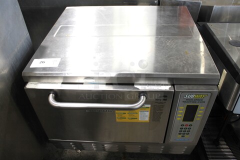 Turbochef NGC Stainless Steel Commercial Countertop Rapid Cook Oven. 208/240 Volts, 1 Phase. 