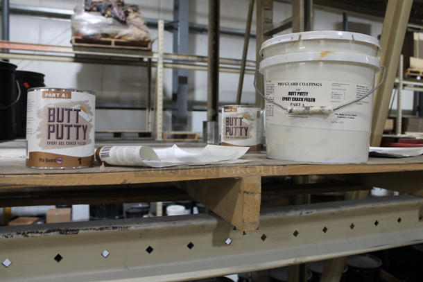 ALL ONE MONEY! SIX PALLET LOT w/ Various Items Including Pro Guard Sport Surface Clear Part A, Part B and Butt Putty. BUYER MUST REMOVE. - Image 7 of 8