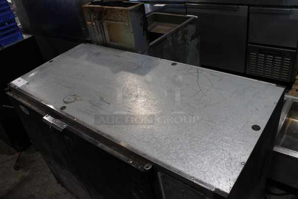 Beverage Air BB48 Metal Commercial 2 Door Back Bar Cooler. 115 Volts, 1 Phase. Tested and Powers On But Does Not Get Cold - Image 2 of 7