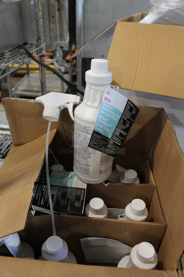 16 Boxes of 12 BRAND NEW! 3M TB Quat Disinfectant Bottles. 16 Times Your Bid! - Image 3 of 3