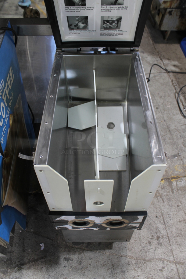GW2 Stainless Steel Commercial Countertop Cream Dispenser. 115 Volts, 1 Phase. Tested and Working! - Image 5 of 5