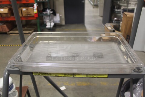 NEW! 6 Cambro Plastic Full Size x 2.5" Insert/Pans. 6X Your Bid!