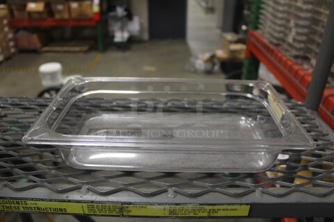 NEW! 11 Carlisle Plastic 1/4 Size x 2.5" Insert/Pans. 11X Your Bid! 
