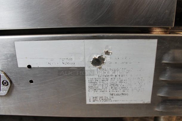 2 Southbend Marathoner Gold Stainless Steel Commercial Natural Gas Powered Full Size Convection Ovens w/ View Through Doors, Metal Oven Racks and Thermostatic Controls. 2 Times Your Bid! - Image 9 of 9