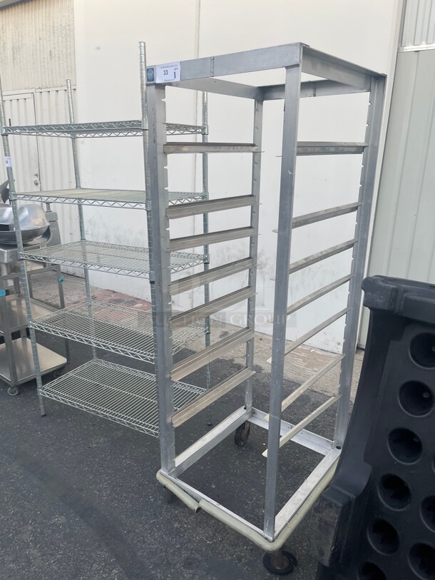 Commercial Stainless Steel Speed Rack NSF 22x25x68 - Image 6 of 7