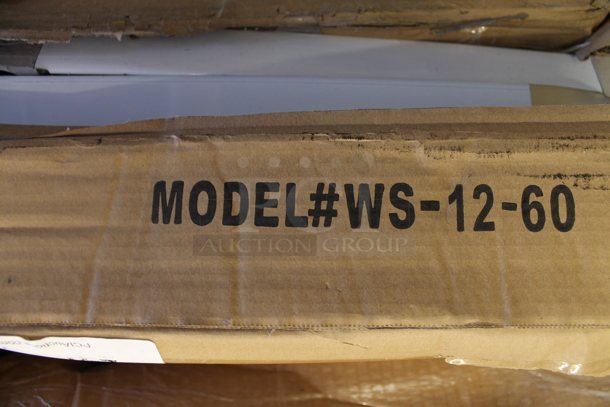 BRAND NEW SCRATCH AND DENT! Advance Tabco WS-12-60  12" x 60" Wall Shelf - Stainless Steel - Image 2 of 2