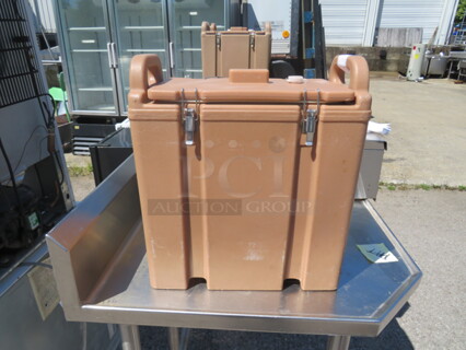 One Cambro Insulated Beverage Transport. #350LCD.