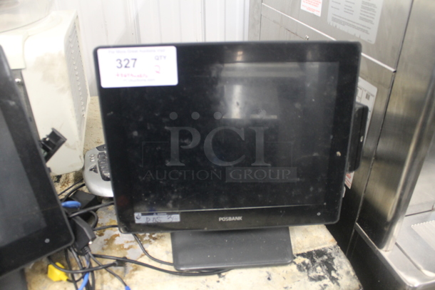 2 POSBank POS Monitors w/ Keyboard. 2 Times Your Bid! - Image 3 of 7