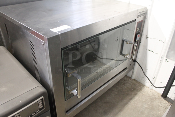 Southwood YSD-268G Stainless Steel Commercial Countertop Natural Gas Powered Rotisserie Oven.  - Image 1 of 5