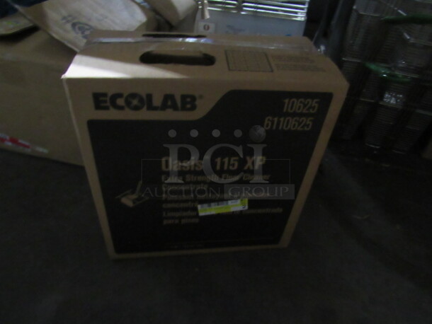 One Box Ecolab Oasis 115XP  Floor Cleaner.