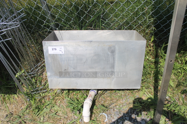 Commercial Stainless Steel Drop In Sink - Image 1 of 4