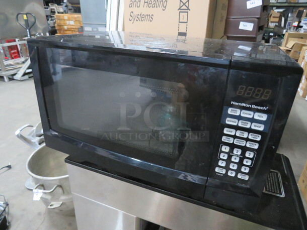 One Hamilton Beach Microwave. 19X13X10