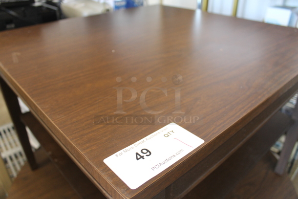 Wooden Coffee Table w/ Under Shelf. - Image 4 of 4