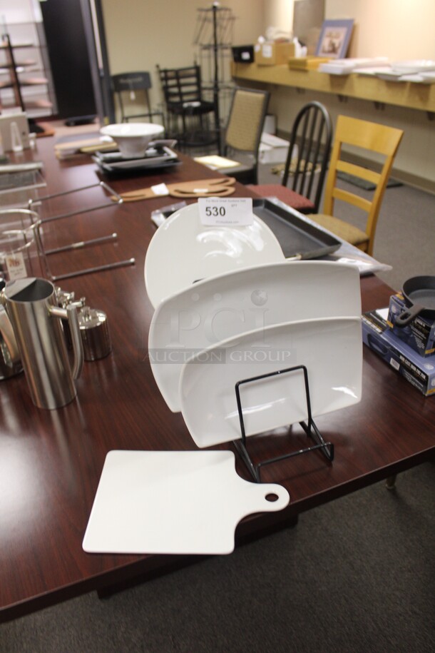 NEW! Serving Pieces. 4X Your Bid!  - Image 2 of 2