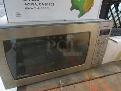 One Panasonic Microwave.