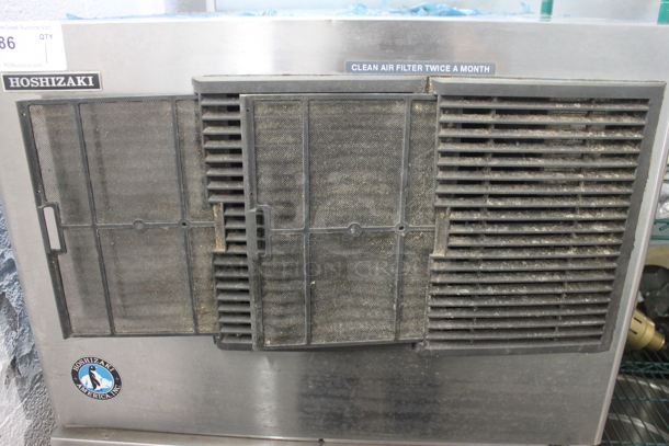 Hoshizaki KML-351MAH Stainless Steel Commercial Ice Machine Head on Commercial Ice Bin. 115 Volts, 1 Phase. - Image 3 of 10
