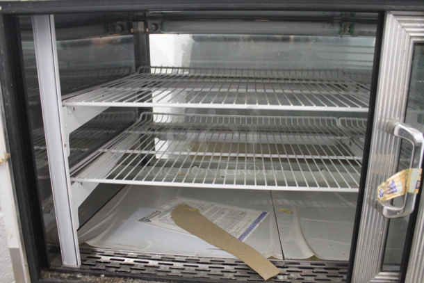 CustomCool BGC57R Metal Commercial Floor Style Deli Display Case Merchandiser 115 Volts, 1 Phase. Tested and Powers On But Does Not Get Cold - Image 9 of 11