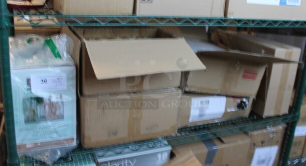 ALL ONE MONEY! Tier Lot of Various BRAND NEW SCRATCH AND DENT! Items Including Sixteen Piece Beverage Set, Baskets and Poly Storage Bins - Image 1 of 5