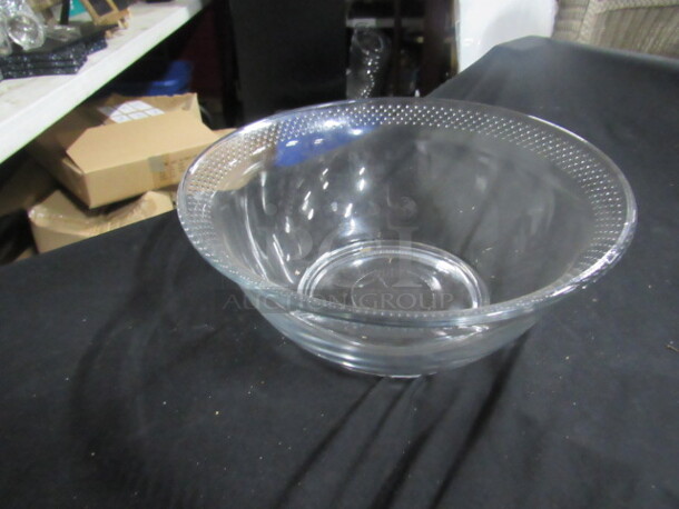 9X4  Glass Bowl. 3XBID
