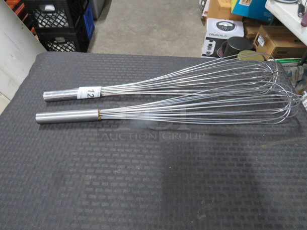 Stainless Steel Whip. 2XBID - Image 1 of 1