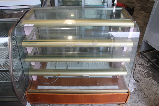 Igloo Marta 1.3W Metal Commercial Floor Style Deli Display Case Merchandiser w/ Glass Shelves. 115 Volts, 1 Phase. Tested and Powers On But Does Not Get Cold - Image 2 of 6