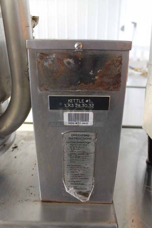 Stainless Steel Commercial Steam Kettle Tilting Kettle.  - Image 2 of 4
