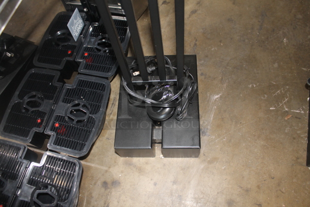 3 Various Metal Floor Style Lamps. 3 Times Your Bid! - Image 8 of 10