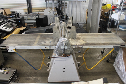 Rondo Seewer Solo-D Metal Commercial Floor Style Reversible Dough Sheeter. 250 Volts, 3 Phase.