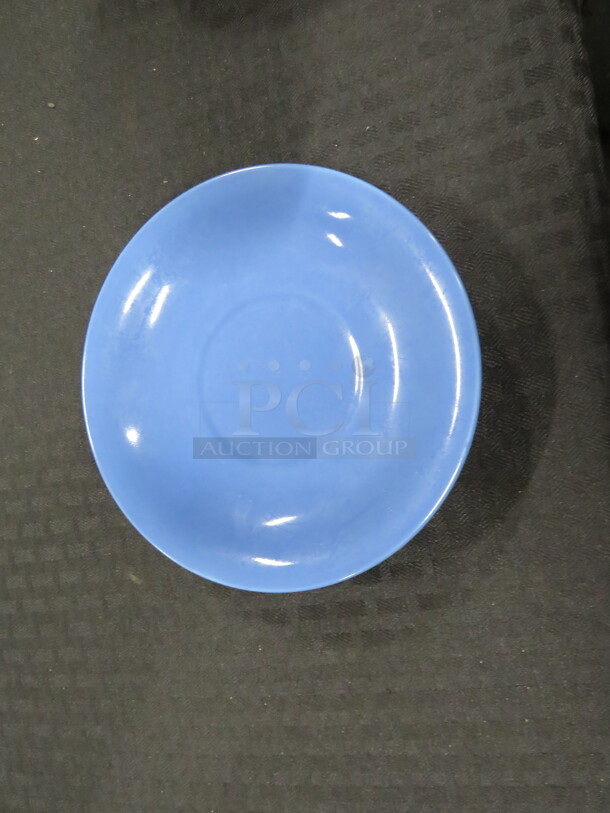 One Lot Of 18 Blue 6 Inch Saucers - Image 1 of 1