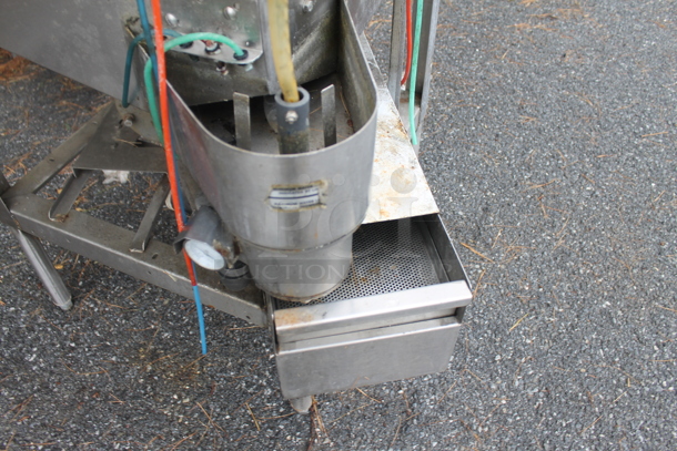 American Dish Service ADS AF-3D-S Stainless Steel Commercial Corner Pass Through Dishwasher. 120 Volts, 1 Phase.  - Image 4 of 8