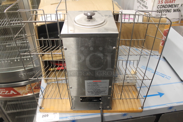 Bunn O Matic OHW Stainless Steel Commercial Countertop Hot Water Dispenser w/ Dual Side Racks. 120 Volts, 1 Phase. - Image 6 of 7