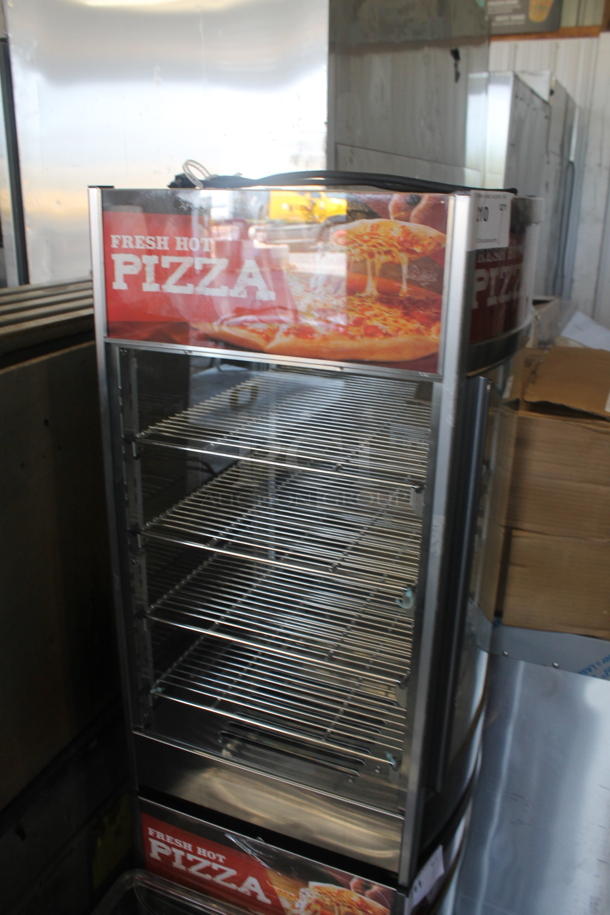LIKE NEW! ServIt 423PDW12D1S Stainless Steel Commercial Countertop Full-Service Countertop Display Warmer with 4 Shelves. Unit Has Only Been Used a Few Times! Tested and Working! - Image 3 of 9