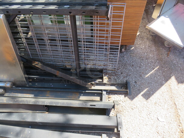 One Lot Of Industrial Shelving.  - Image 2 of 2