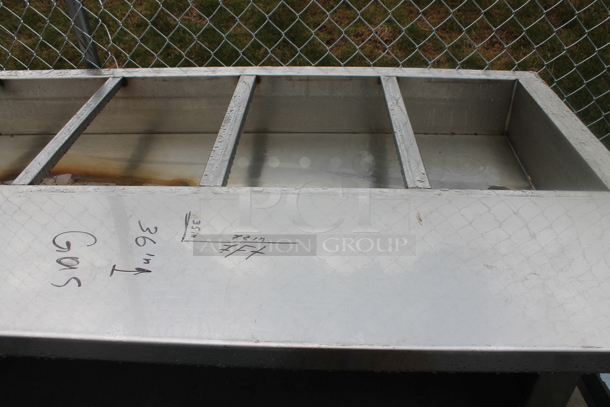 Stainless Steel Commercial Natural Gas Powered Steam Table w/ Under Shelf. - Image 3 of 4
