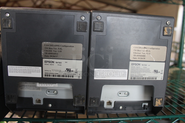 ALL ONE MONEY! Tier Lot of 7 Receipt Printers Including Epson M267E - Image 7 of 7